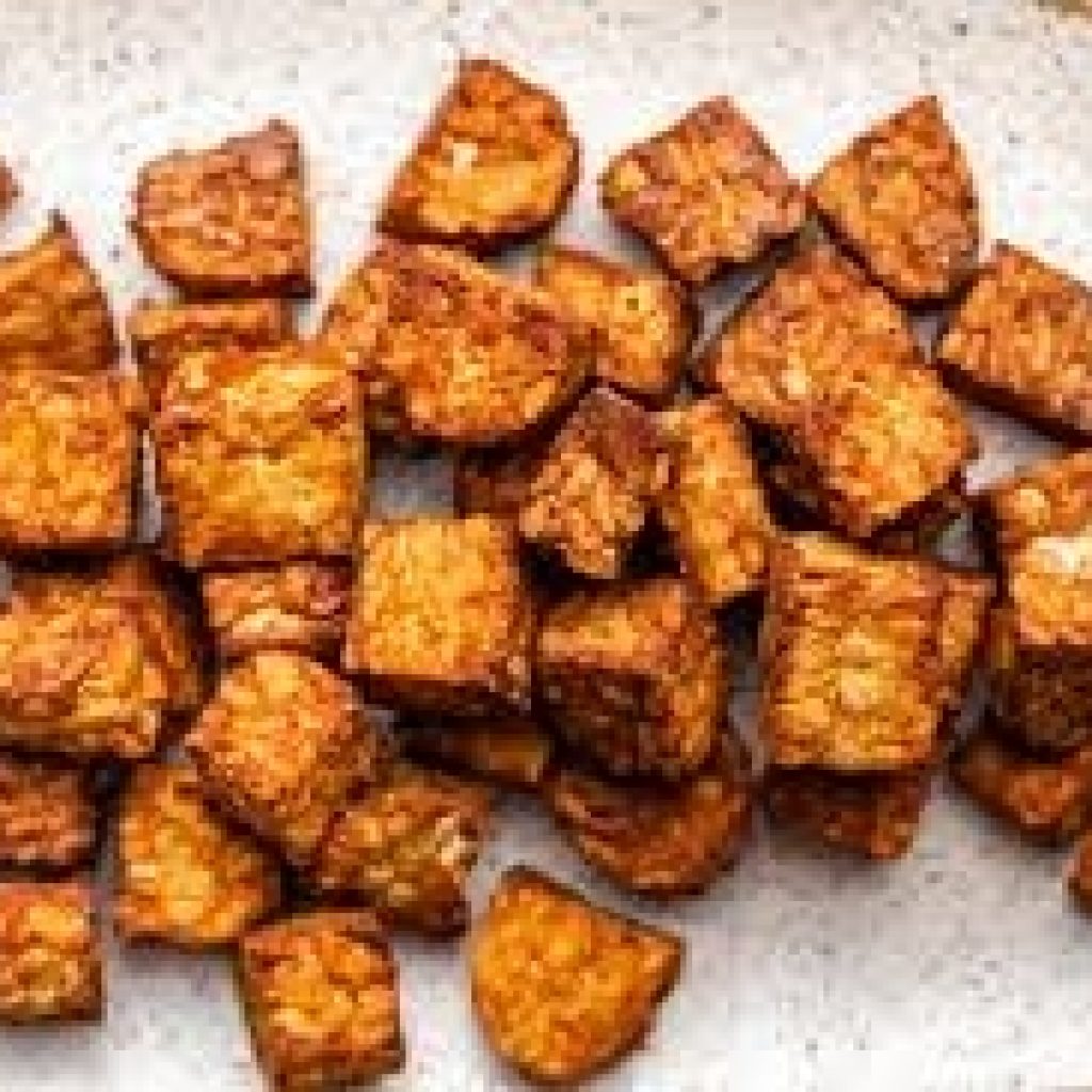 Cultured vegetable protein in Tempeh. 